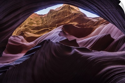 The slot canyons of Antelope Canyon in Page, Arizona