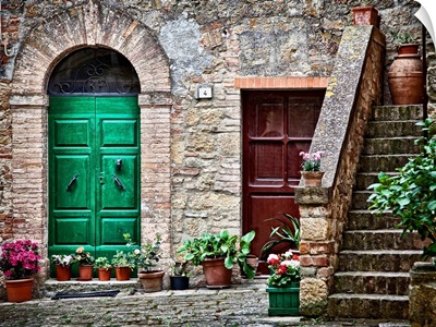 Tuscan village, Tuscany, Italy