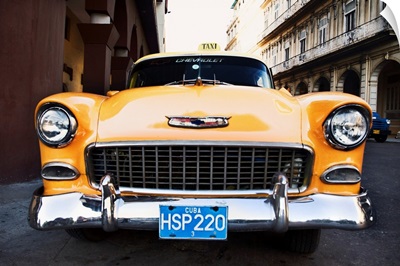 Vintage Chevrolet taxi in Cuba