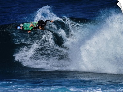 Flynn Novak surfing at Rocky Point, North Shore, Oahu, Hawaii