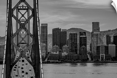Looking West Towards The Bay Bridge And San Francisco