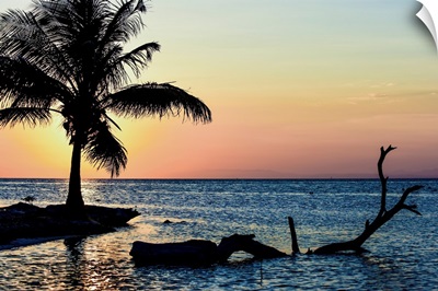Sunset In Southern Belize