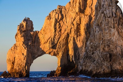 Sunset over the Cabo arch