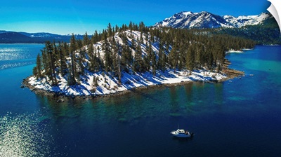 The legendary Double Down on Tahoe's eagle point