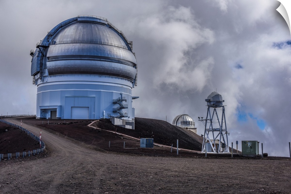 The observatory on Mauna Kea, Big Island, Hawaii