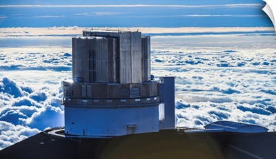 The Powerful Subaru Telescope, Perched High Atop Hawaii's Legendary Mauna Kea Volcano