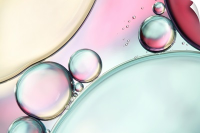 Aqua Fresh Bubble Abstract