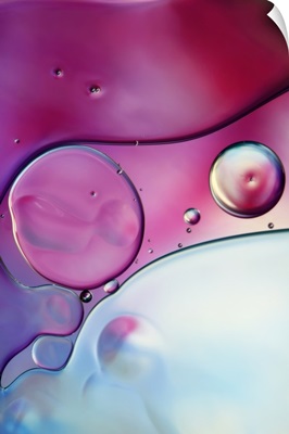 Passion Pink Bubble Abstract
