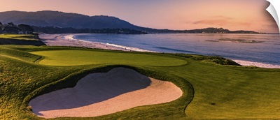 A View Of Pebble Beach Golf Course Monterey, California, USA