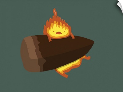 Calcifer From Howl's Moving Castle