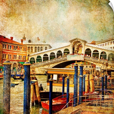 Colors of the Rialto Bridge, Venice