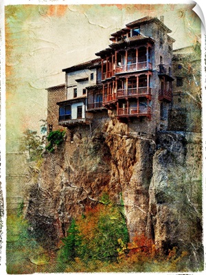 Cuenca, the Medieval Town of Spain, with Famous Hanging Houses