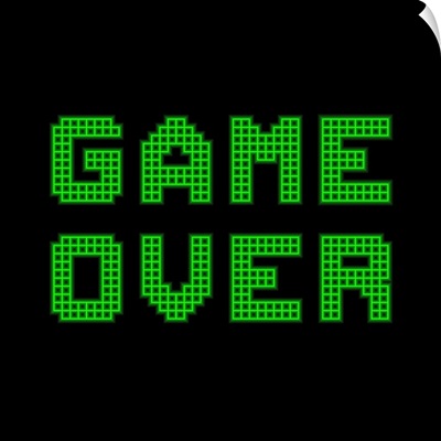 Game Over, Pixel Art