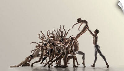 Group Of Modern Ballet Dancers