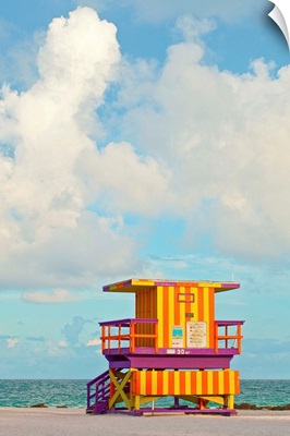 Lifeguard Tower, Miami Beach, Florida