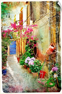 Pictorial Courtyards of Greece