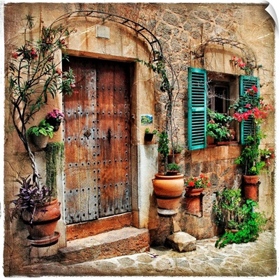 The Charming Streets Of Old Mediterranean Towns