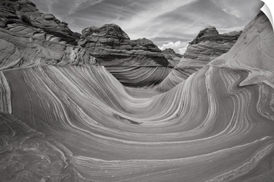 The Wave In Black And White