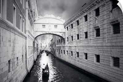 Venice - black and white photograph