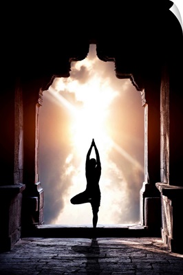 Yoga In Temple
