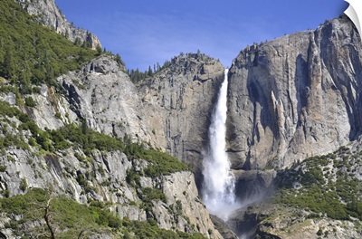 Yosemite Falls In Yosemite Valley, National Park