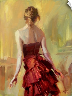 Girl in A Copper Dress III