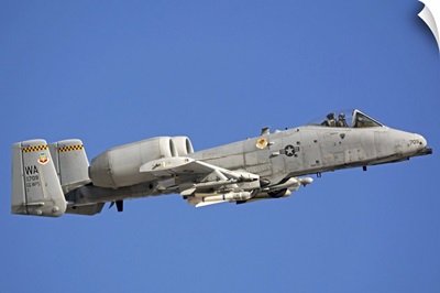 A-10 C Thunderbolt II flying over Nevada