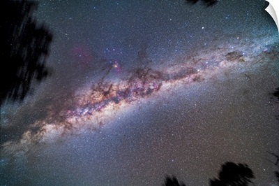 A View Looking Up To The Zenith At The Centre Of The Milky Way Galaxy