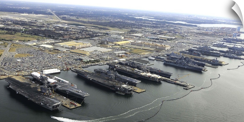 December 20, 2012 - The aircraft carriers USS Dwight D. Eisenhower (CVN 69), USS George H.W. Bush (CVN 77), USS Enterprise...
