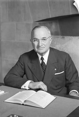 American History Portrait Featuring Harry S. Truman