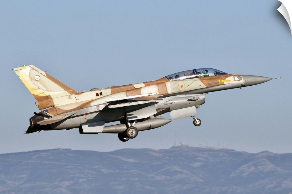 An Israeli Air Force F-16I Sufa takes off from Decimomannu Air Base, Sardinia, Italy, during Exercise Starex 2009.