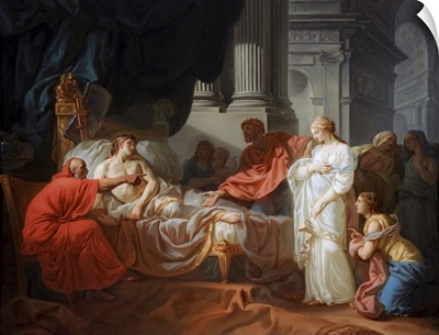 Antiochus Ill In Bed As His Doctor Discovers His New Mother Is The Cause