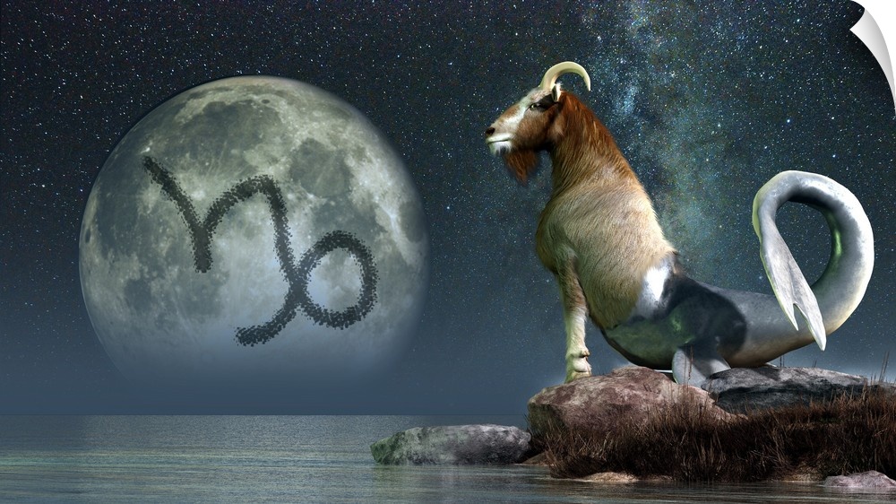 Capricorn is the tenth astrological sign of the Zodiac. Its symbol is the sea goat.