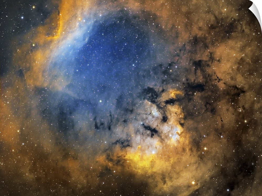 Cederblad 214 emission nebula in the constellation Cepheus.