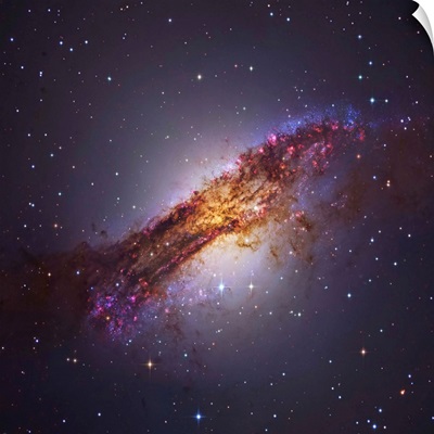 Centaurus A galaxy in the constellation Centaurus