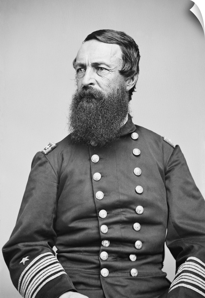 Civil War portrait of Union Rear Admiral David Dixon Porter.