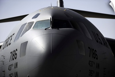Close-Up Of The Front Of A C-17 Globemaster III