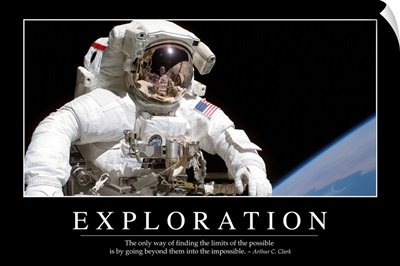Exploration: Inspirational Quote and Motivational Poster