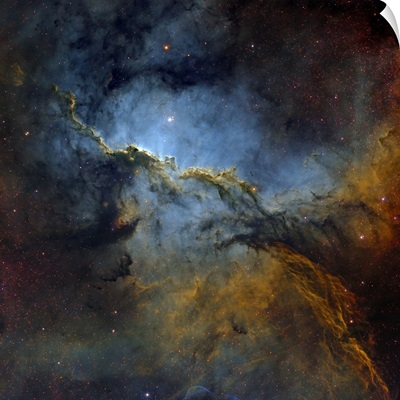 Fighting Dragons Nebula, NGC 6188, In The Constellation Ara