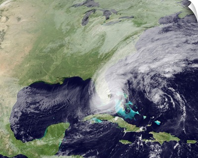 Hurricane Wilma Crosses Florida