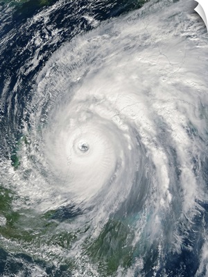 Hurricane Wilma over Mexico
