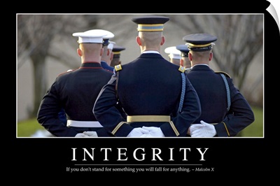 Integrity: Inspirational Quote and Motivational Poster