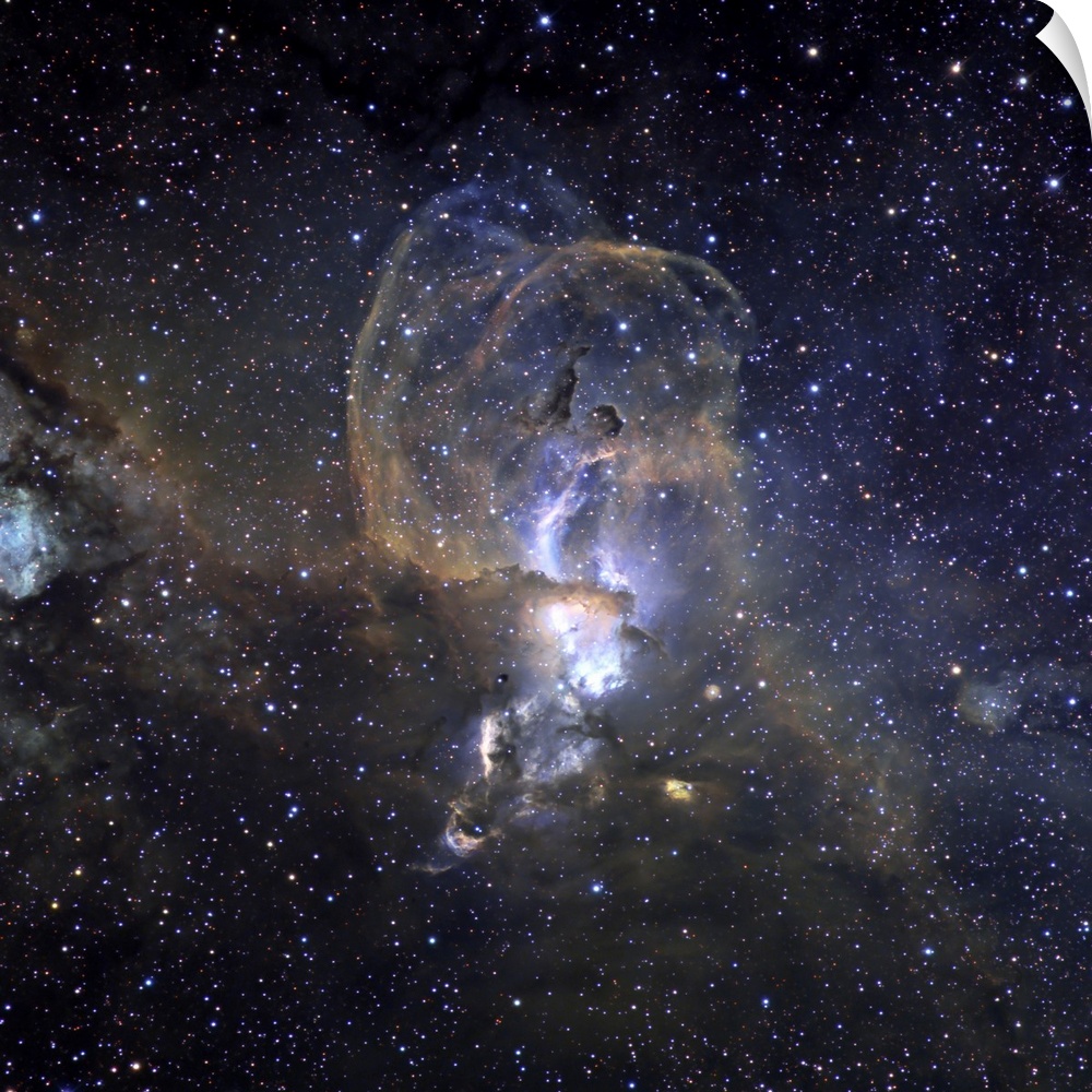 Loops of NGC 3576