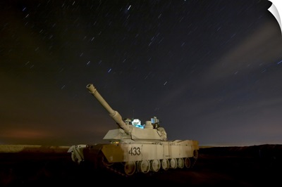 M1 Abrams tank at Camp Warhorse