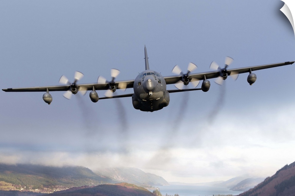 MC-130P Combat Shadow of the 67th Special Operations Squadron/352nd Special Operations Group stationed at RAF Mildenhall, ...