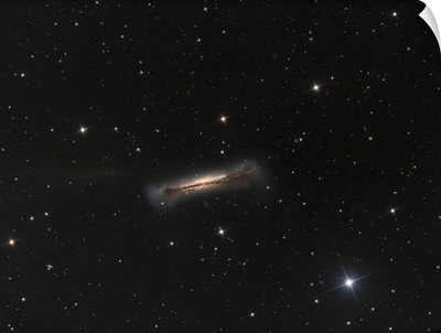 NGC 3628, the Hamburger Galaxy