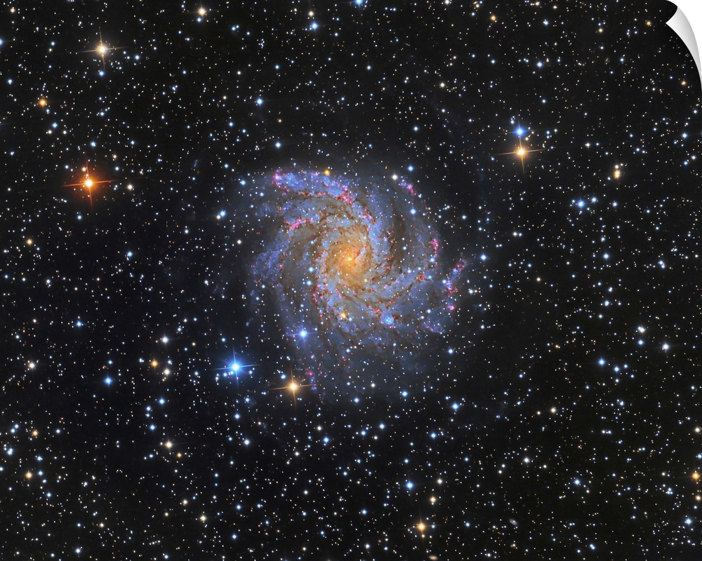 NGC 6946, the Fireworks Galaxy.