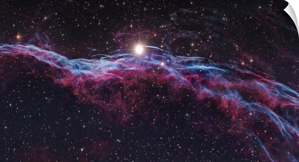 NGC 6960, Veil Supernova Remnant.