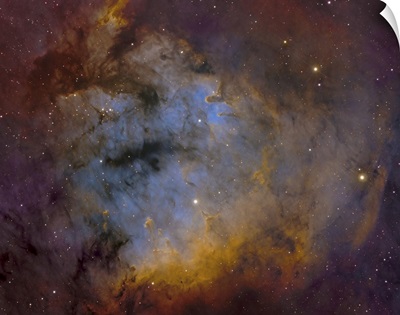 NGC 7822, A Young Starforming Complex In The Constellation Cepheus