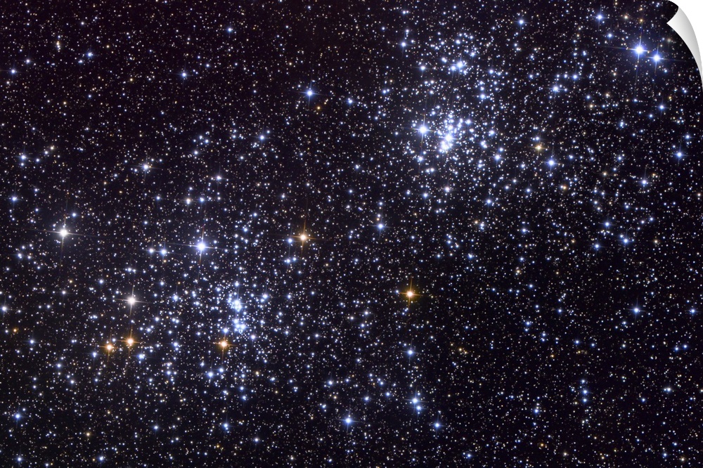 NGC 884 an open cluster in the constellation of Perseus